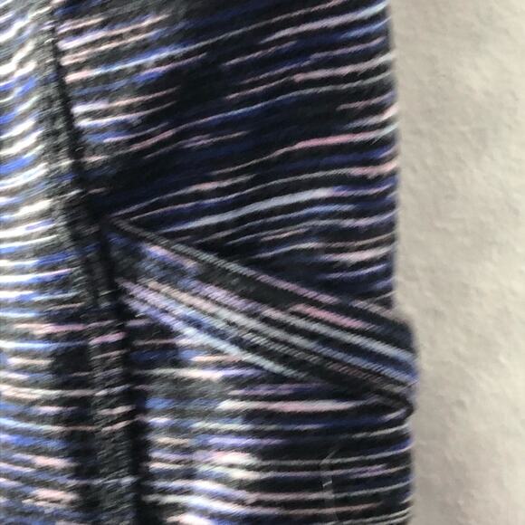 Kyodan Double Brushed High Waist Full Length XS Deep Purple Space Dye Leggings - Picture 5 of 16